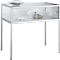Vitrine de présentation verticale STV-35, l. 1000 x P 600 x H 900 mm, profilé en aluminium
