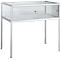 Vitrine de présentation verticale STV-35, l. 1000 x P 600 x H 900 mm, profilé en aluminium