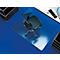 Vloerbeschermingsmat DURA GRIP META, voor tapijtvloeren, verankeringsnoppen, getextureerd, transparant, L 1200 x B 1100 mm