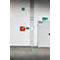 Vloermarkeringstape Durable, tweekleurig, zelfklevend, 30 m lengte, groen/wit
