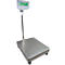 Vloertelweegschaal Adam GFC 75, weegbereik 5 g-75 kg, LC-display, numeriek toetsenbord, RS-232, netvoeding/batterij, B 400 x D 620 x H 860 mm, roestvrij staal, grijs