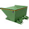 Volquete automático Bauer tipo 4A 900, 3 puntos de desbloqueo, sistema de desenrollado, capacidad 0,9 m³, hasta 1000 kg, verde reseda RAL 6011