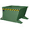 Volquete de virutas SGU-RZ30, para trenes logísticos, estanco a aceite y agua, 300 l, verde RAL 6011