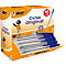 Voordeelpak balpennen met dop BIC® Cristal® Original, 0,4 mm, blauw, 100 stuks