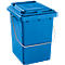 Voorsorteeremmer Mülli, B 175 x D 195 x H 300 mm, 10 liter, blauw