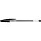 Vorteilspack Kugelschreiber mit Kappe BIC® Cristal® Original, 0,4 mm, schwarz, 100 Stück