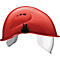 VOSS Schutzhelm VisorLight, karminrot, EN 397, PE, Visier EN 166, Kälte -30 °C, 6-Punkt-Gurtband, Kopfumfang 51-64 cm