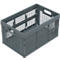 Vouwdoos EURO 532-40 - polypropeen - L 530 x B 350 x H 275 mm - 40 L - grijs