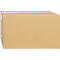 Vouwdozen, 1-wand, fijne fluit, B 250 x D 200 x H 150 mm, bruin, 20 stuks
