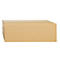 Vouwdozen, 1-wand, fijne fluit, B 300 x D 215 x H 140 mm, bruin, 20 stuks