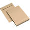 Vouwenveloppen, DIN C4, bruin, zelfklevend, zonder venster, 5 stuks