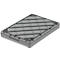 Vouwkrat voor inklapbare trolley CLAX, 46 l, grijs/zwart