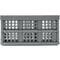 Vouwkrat voor inklapbare trolley CLAX, 46 l, grijs/zwart