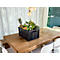 Vouwkrat voor inklapbare trolley CLAX, 46 l, zwart