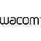 Wacom-Logo, schwarze Schrift auf weißem Grund.
