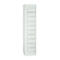 Wäscheschrank, abschließbar, mit 10 Fächern, Höhe 1800 mm, lichtgrau/lichtgrau