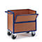 Wagen met houten kist, 965 x 665 mm