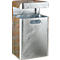 Wandafvalbakken, 35 l, L 340 x B 270 x H 570 mm, gegalvaniseerd