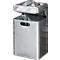 Wandasbak-/Afvalcombinatie, 35 liter, gegalvaniseerd