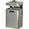 Wandasbak-/Afvalcombinatie, 35 liter, rvs