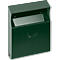 Wandasbak met beschermend dak, 2 L, groen