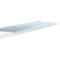 Wandbord 1000x250 mm, rvs