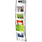 Wandfolderhouder Filio, incl. materiaal voor wandmontage, staal