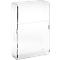 Wandfolderhouder - plexiglas - B 170 x D 75 x H 240 mm - transparant - voor A5 formaat - set van 2 stuks