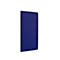 Wandpaneele m. Magnetbefestigung, B 604 x T 1204 x H 47 mm, glatte Oberfläche, dunkelblau