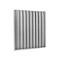 Wandpaneele m. Magnetbefestigung, B 604 x T 604 x H 47 mm, versch. Stripes-Design, hellgrau