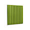 Wandpaneele m. Magnetbefestigung, B 604 x T 604 x H 47 mm, versch. Stripes-Design, limone