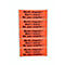 Five orange stickers with black text: "Nicht stapeln!", "Don't stack!" and "Ne pas empiler!".