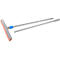 Wasserschieber, 450 mm, rote Gummilippe