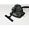 Dark gray Manutec Mammut vacuum cleaner. Floor nozzle and suction pipe in the foreground, the housing in the background.