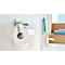 WC-Papierrollenhalter tesa Smooz, Befestigung ohne Bohren, ablösbar, mit Deckel