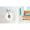 WC-Rollenhalter tesa® SMOOZ, ohne Deckel, verchromt, ohne Bohren, inkl. Klebelösung, starker Halt, B 140 x T 50 x H 100 mm