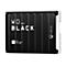 Schwarze externe Festplatte, Marke WD_BLACK, Xbox-Logo. Text: P10 Game Drive 2.5" HDD.