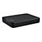Disque dur externe noir, WD Elements, avec port USB et logo WD.