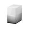 WD My Cloud Home Duo WDBMUT0060JWT - Gerät für persönlichen Cloudspeicher - 6 TB - HDD 3 TB x 2 - RAID 1, JBOD - Gigabit Ethernet
