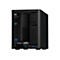 WD My Cloud PR2100 WDBBCL0160JBK - NAS-Server - 2 Schächte - 16 TB - HDD 8 TB x 2 - RAID RAID 0, 1, JBOD
