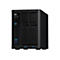 WD My Cloud PR2100 WDBBCL0160JBK - NAS-Server - 2 Schächte - 16 TB - HDD 8 TB x 2 - RAID RAID 0, 1, JBOD