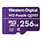 WD Purple SC QD101 WDD256G1P0C - Flash-Speicherkarte - 256 GB - microSDXC UHS-I
