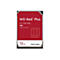 Disque dur WD Red Plus 12TB. Étiquette rouge avec lettrage blanc.