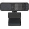 Une webcam noire avec l'inscription "Kensington."