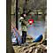 WEDO® SITTOGO®NXT telescopische kruk, opvouwbaar, in hoogte verstelbaar, met schouderriem, tot 150 kg, ABS-kunststof, rood