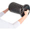 WEDO® SITTOGO®NXT telescopische kruk, opvouwbaar, in hoogte verstelbaar, met schouderriem, tot 150 kg, ABS-kunststof, zwart