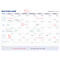 Weekplanner Staedtler Lumocolor® 641 A1-1, formaat A1, droog &amp; nat uitwisbaar, incl. universele pennen &amp; penclips, kunststof