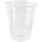 Wegwerp drinkbeker, alleen voor koude dranken, milieuvriendelijk PLA, volume 300 ml, H 106,8 x ø 95 mm, 70 stuks, glashelder.