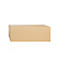 Wellpapp-Faltkartons, 1-wellig, 350 x 250 x 100 mm, braun