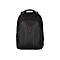 Schwarzer Rucksack vor weiÃŸem Hintergrund. Das Wenger-Logo ist auf der Front zu sehen.